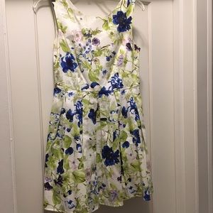 Floral skater dress